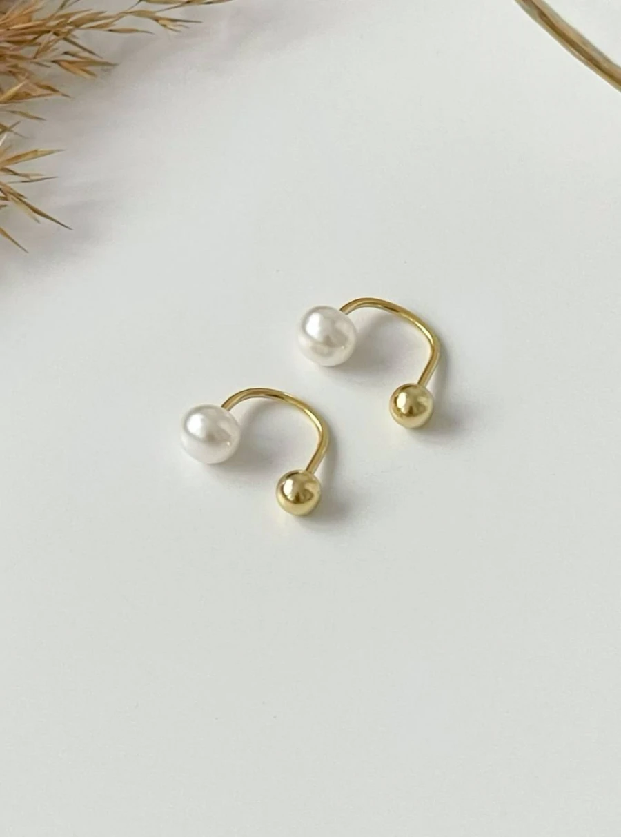Сережки "Gold Balance"
