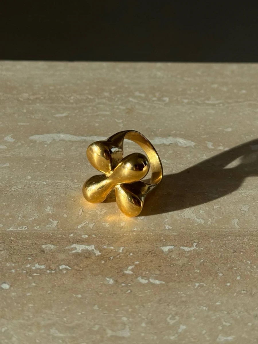 Каблучка "Квітка Gold"