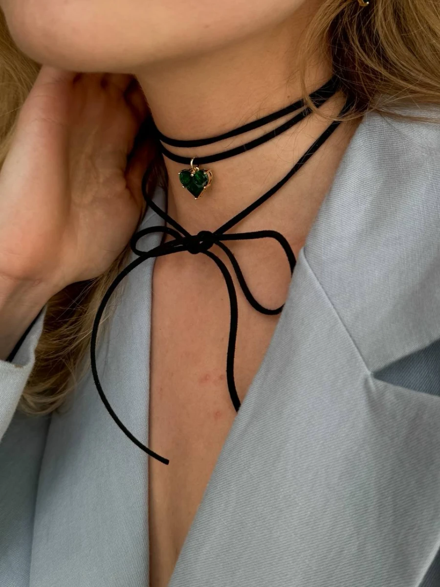 Чокер "Green Heart"