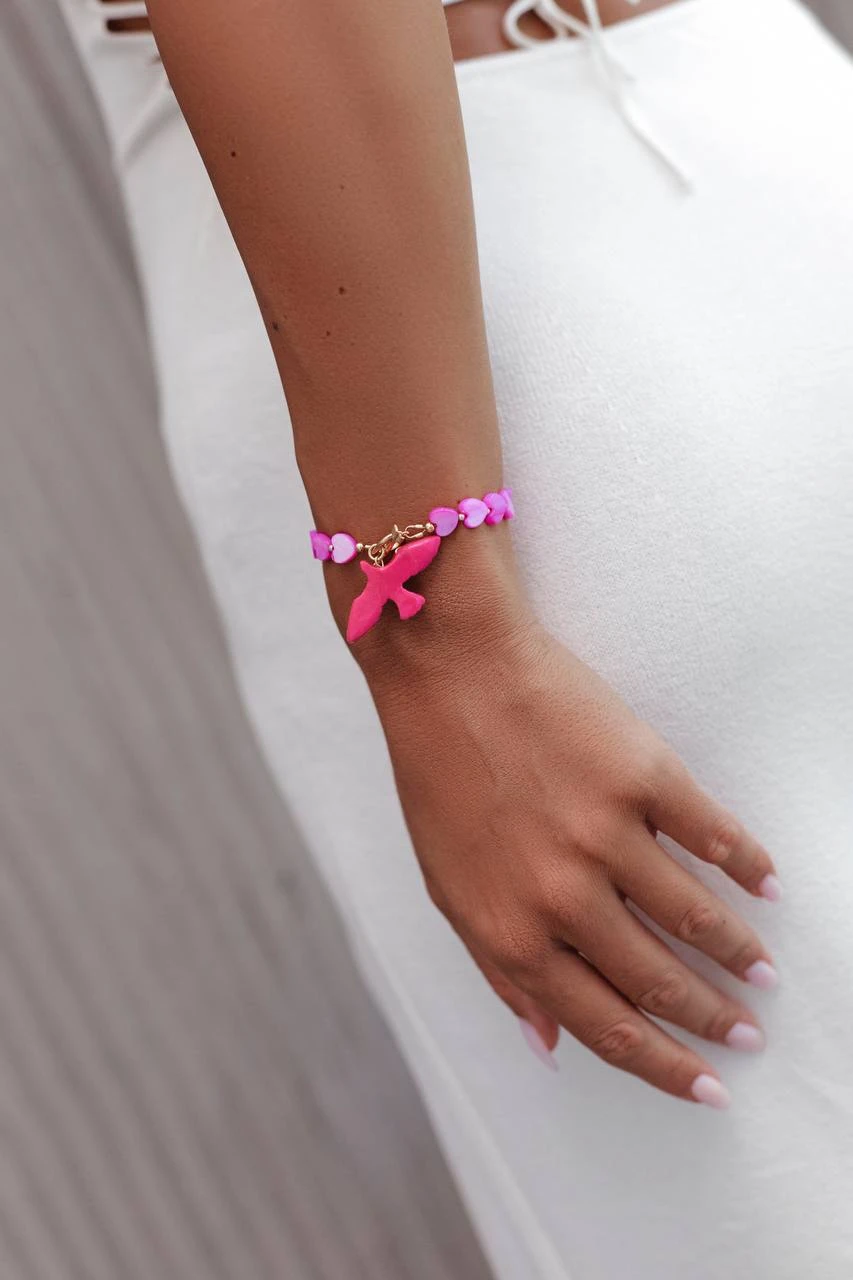 Браслет "Pink Горлиця"