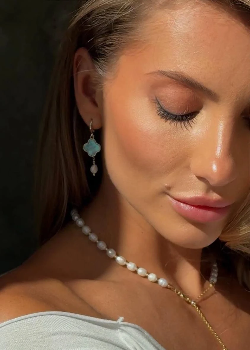 Сережки "Chrome Perla"