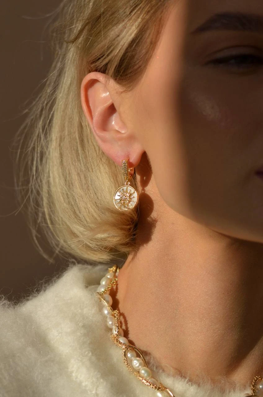 Сережки "Pearl Eliza"