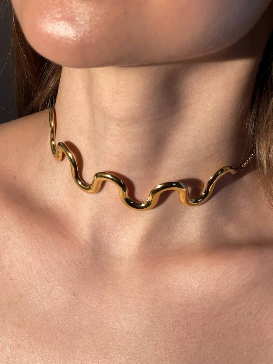 Кольє "Gold Wave"