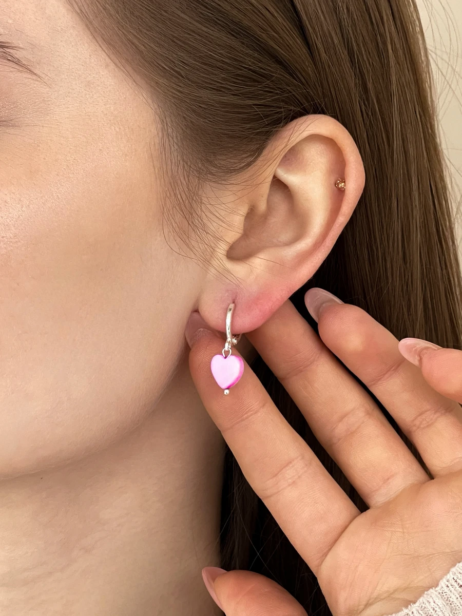 Сережки "Pink Vita"
