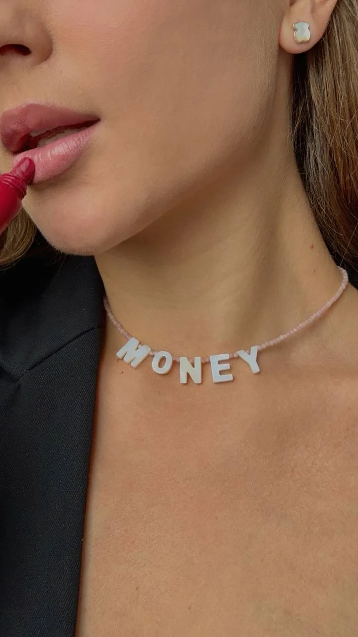 Кольє "Letter Money"