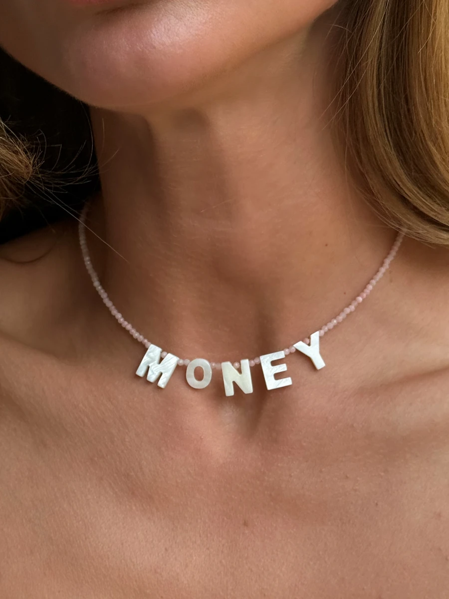 Кольє "Letter Money"