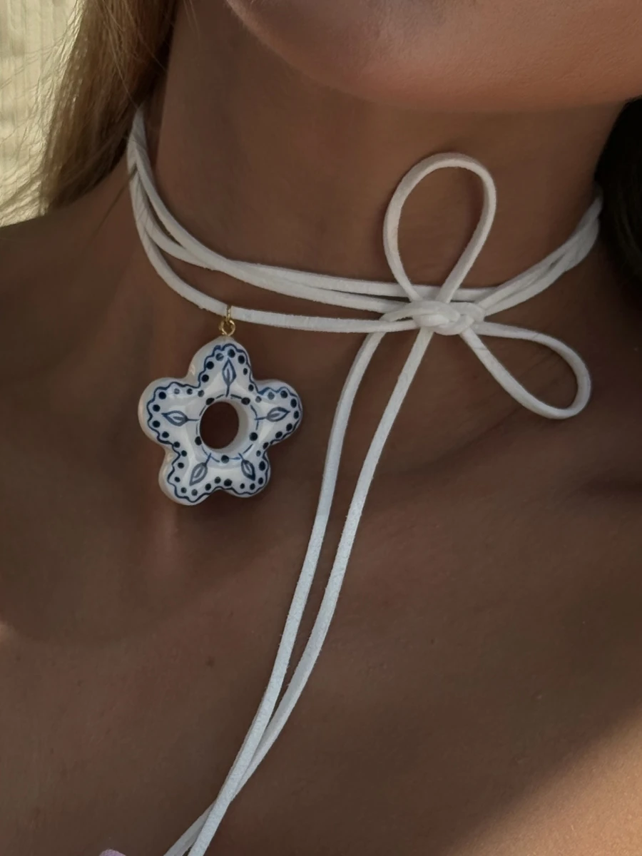 Чокер “Blue Bloom”