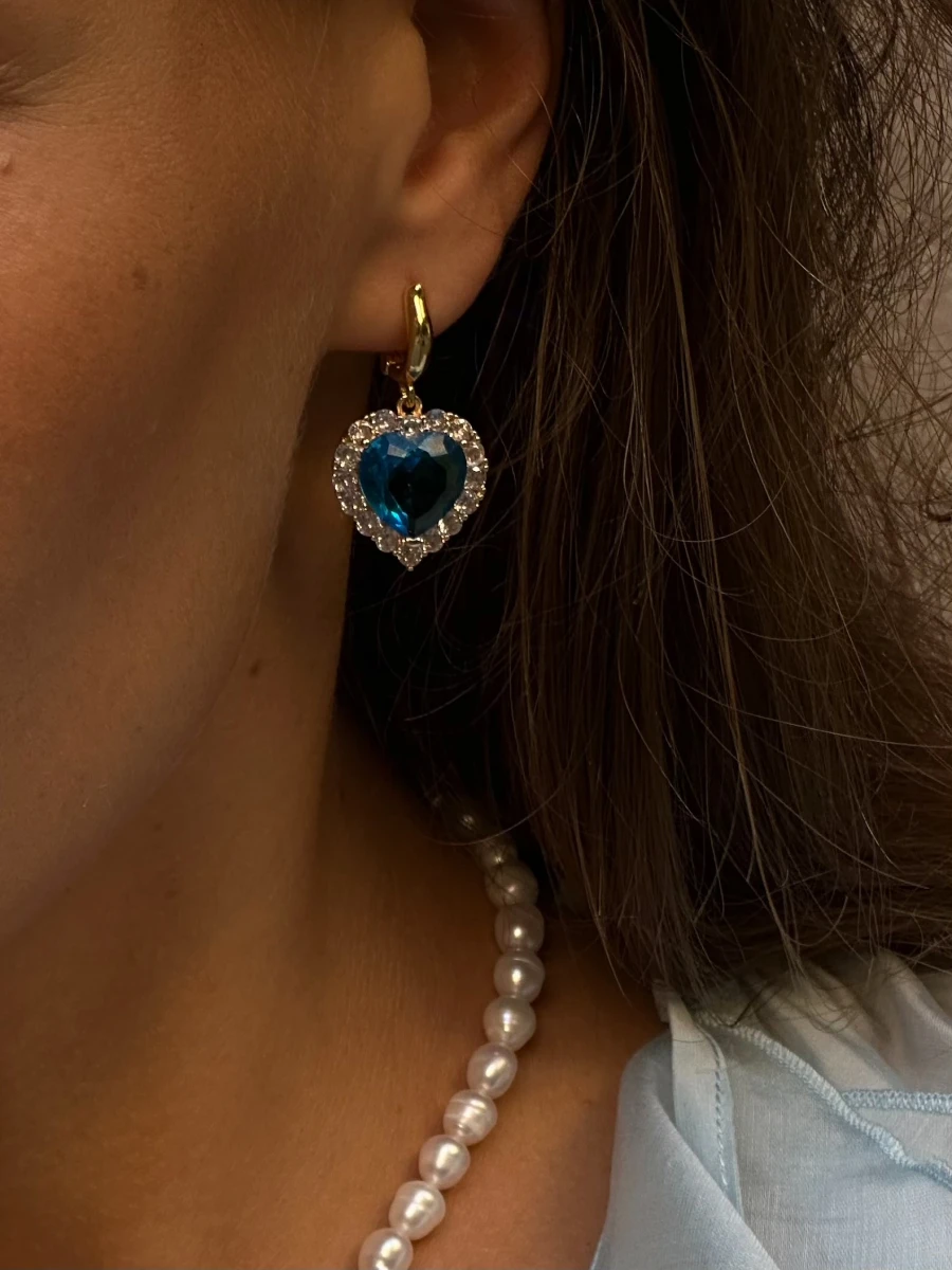 Сережки “Blue Amazing”