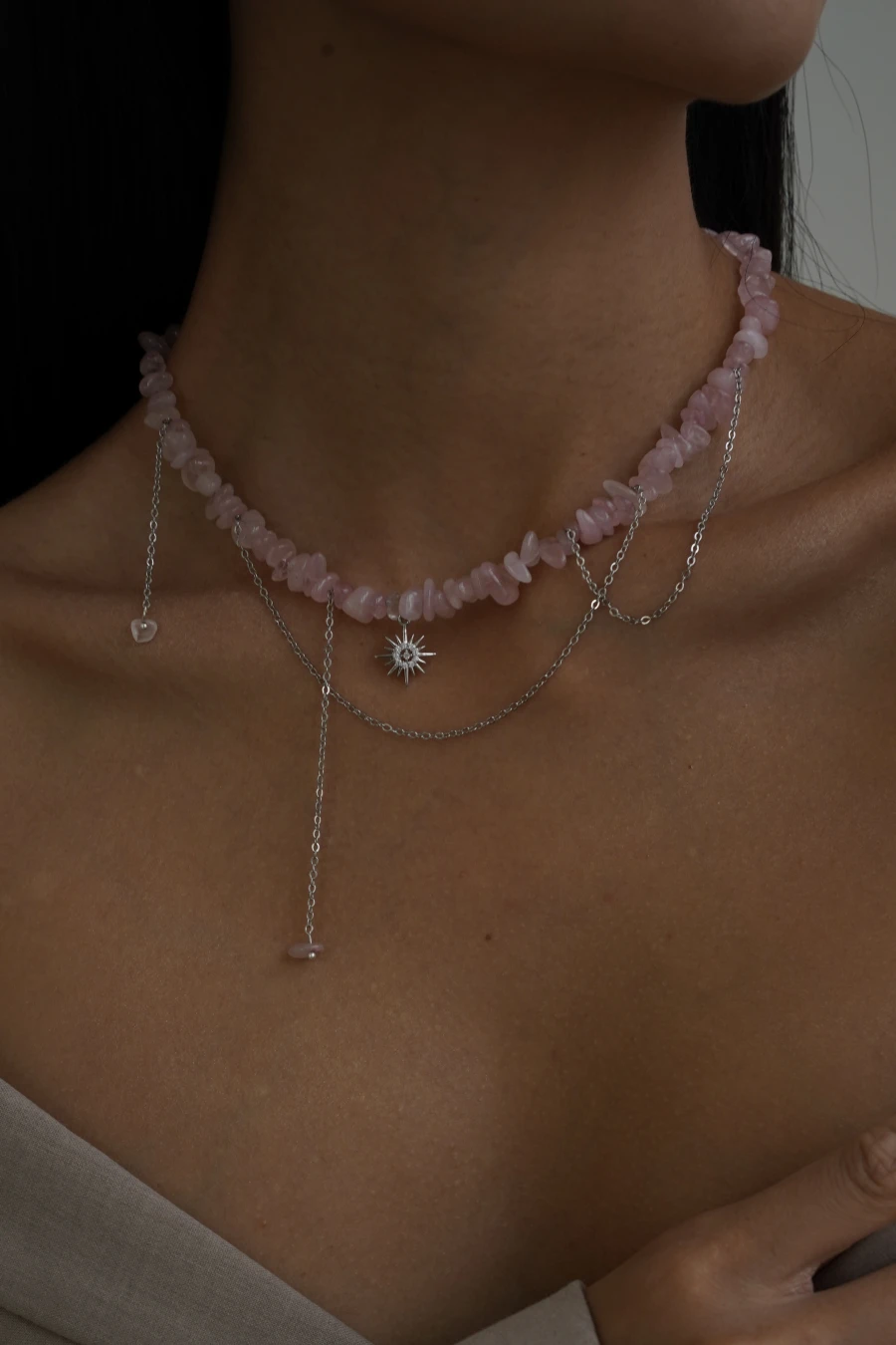 Кольє "Pinky Star"